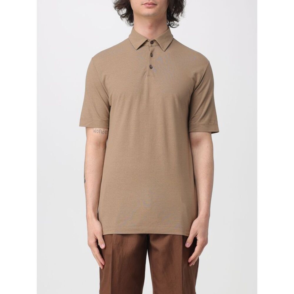 Zanone Men Zanone Basic Cotton Polo Shirt